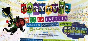 Fin de semana de Carnaval en Malvinas Argentinas