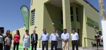 Jaime Méndez y el ministro Santiago López Medrano inauguraron una Casa de Encuentro Comunitario