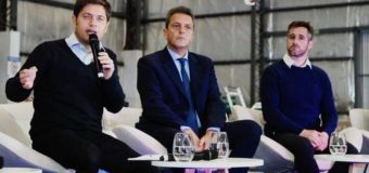 Kicillof en Pilar: «Necesitamos un Estado comprometido con el desarrollo de sus fábricas»