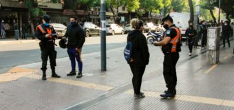 San Miguel realiza controles de cumplimiento de cuarentena en los centros comerciales