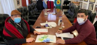 En una semana de «explosivas» declaraciones, Ishii recibió a funcionario de seguridad nacional