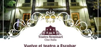 Escobar: El Teatro Seminari abre sus puertas el sábado 7 de noviembre