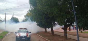 José C.Paz fumiga los barrios buscando prevenir el dengue