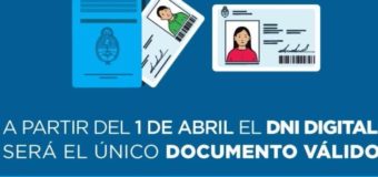 El 1 de abril es fecha límite para actualizar el DNI