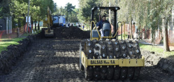 La obra pública llegó al barrio Parque Alvear II en Tortuguitas