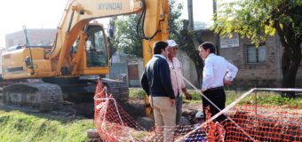 San Miguel: empezó una nueva obra hidráulica en Ciudad Santa María
