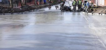 Comenzó el plan de pavimentación de las calles que conectan arterias troncales en Malvinas Argentinas