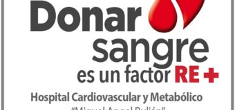 Campaña de donación de sangre en el Hospital Cardiovascular y Metabólico de José C. Paz