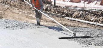 Importante reparación de una entrada principal a Los Polvorines