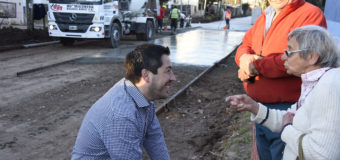 Ing. Pablo Nogués transformada por la pavimentación de arterias principales y secundarias