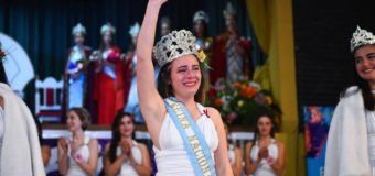 Escobar: Celeste García es la nueva Reina Nacional de la Flor