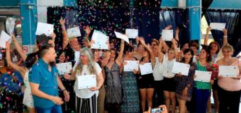 Egresaron más de 200 alumnos de psicología social en José C. Paz