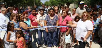 San Miguel: Jaime Méndez inauguró nuevos pavimentos en Barrio Santa Anita