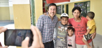 Nardini continúa con las obras en las escuelas