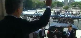 «¿A quién estás saludando, papi?»: Aníbal Fernández se burló de la llegada de Macri al Congreso