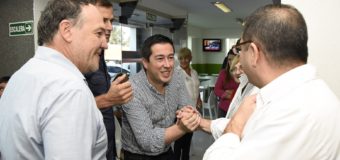 Leo Nardini recorrió las obras que mejorarán la atención en el Polo Sanitario