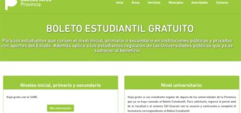 Cómo sacar el Boleto Estudiantil Gratuito en provincia de Buenos Aires