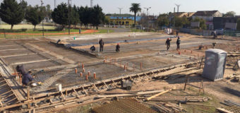 Escobar: Se está construyendo el microestadio municipal de Garín