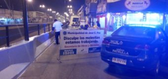José C. Paz: Realizan operativo «Dame una Mano» y pintan el tunel de ex ruta 197