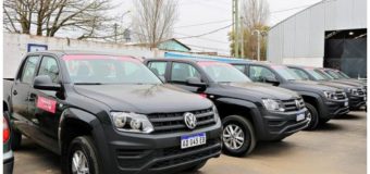 José C. Paz adquirió camionetas Amarok para redorzar la seguridad del distrito