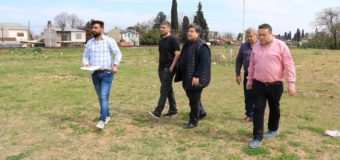 Ishii recorrió el predio donde se eregirá la facultad de Medicina de José C. Paz