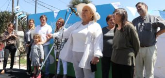 San Miguel: Jaime Méndez inauguró la pavimentación de la calle Fraga