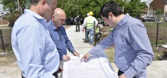 Grand Bourg: Realizan mejoramiento urbano en la plaza El Ombú