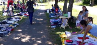 Por la crisis, mujeres decidieron abrir una feria del trueque en Pilar