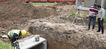 Tortuguitas: se construye un reservorio de agua para evitar inundaciones