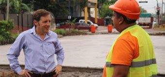 San Miguel: arrancó la repavimentación y ensanche de Gaspar Campos