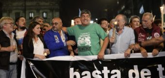 La Multisectorial 21F convocó para este jueves a una marcha de antorchas contra el aumento de las tarifas
