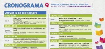 Comienza la Feria del Libro de Malvinas Argentinas