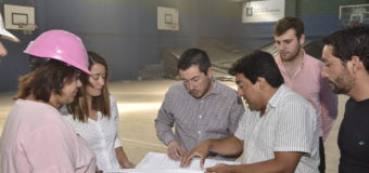 Nardini supervisó la remodelación del edificio de la Dirección de Deportes