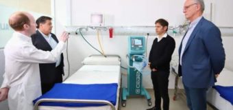 El Gobernador Kicillof junto al Intendente ishii abrieron  el primer centro contra Coronavirus en José C. Paz