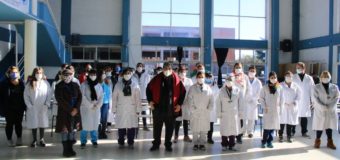 Nueva jornada de la campaña de Vacunación en las Escuelas con la presencia de Mario Ishii