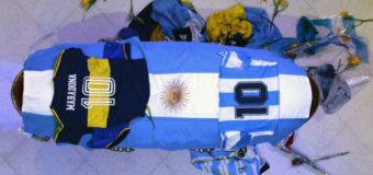Velan a Maradona en Casa Rosada