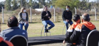 Pilar: Achával anunció la construcción del Club Municipal Tribarrial de San Alejo