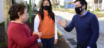 Nuevo pavimento en “Parque Alvear II” de Villa de Mayo