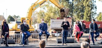 Nardini presentó junto a Kicillof, Massa y Guerrera la mega obra del paso bajo nivel de Malvinas Argentinas