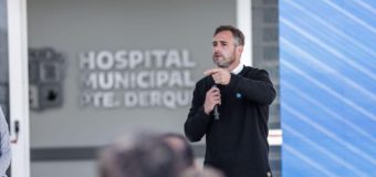 Achával en la ampliación del Hospital de Derqui: “Nos propusimos garantizar el derecho a la salud a todos y lo hicimos”