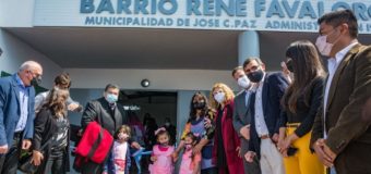 El Intendente Mario Ishii, inauguró las instalaciones del Jardín de Infantes Nº 927