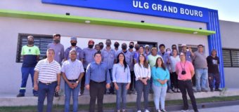Noe Correa visitó la Unidad Local de Gestión “Grand Bourg Norte”
