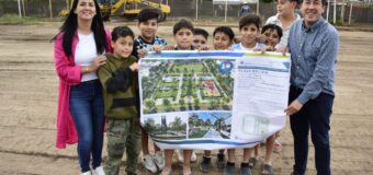 Grand Bourg: Comenzó la obra de la plaza Bolivia