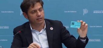 El gobernador Kicillof anunció la puesta en marcha del pase sanitario en la Provincia