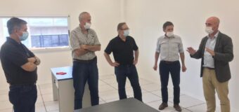Avanzan las obras del nuevo COM (Centro de Operaciones Municipal)