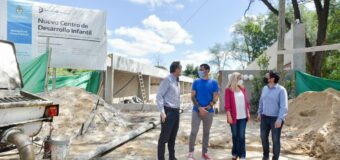 Nardini, Magario y Katopodis recorrieron obras en General Rodríguez