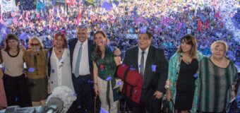 Mario Ishii junto al presidente Alberto Fernandez conmemoraron el día de la mujer trabajadora en José C. Paz