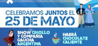 Este 25 de mayo, la Patria se celebra en Malvinas Argentinas