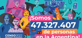 CENSO: Somos 47.327.407 de argentinos