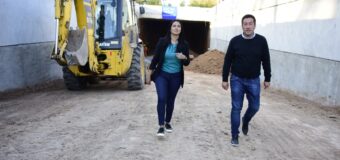 Malvinas Argentinas: avanza la construcción del paso bajo nivel en la futura Av. Simón de Iriondo 